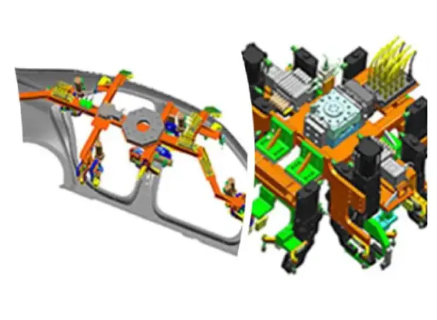 BIW welding fixture