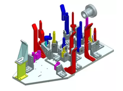 engine and transmission fixture tooling